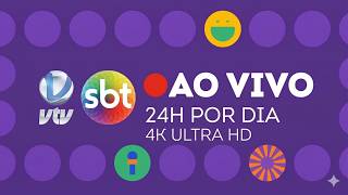 SBT Ao Vivo 24H: Programação em 4K