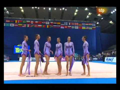 Bulgaria 3 Ribbons 2 Ropes WCH Mie 2009