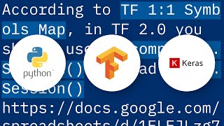 Tensorflow 2.0 - AttributeError: module 'tensorflow' has no attribute 'Session'