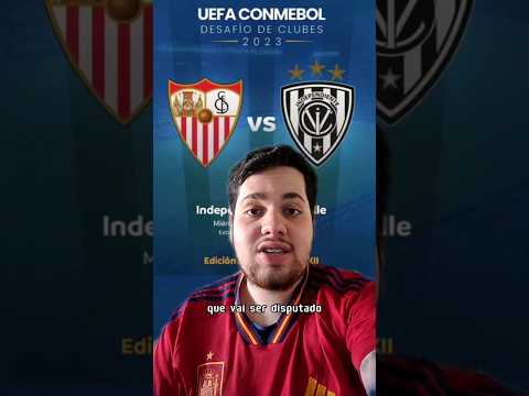 EUROPA LEAGUE X SUL-AMERICANA! ⚽️🔥 #sevilla #delvalle #futebol #shorts