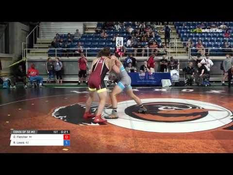 Junior GR 160 Consi of 32 #2 - Dustin Fletcher (MI) vs. Ryne Lewis (AZ)