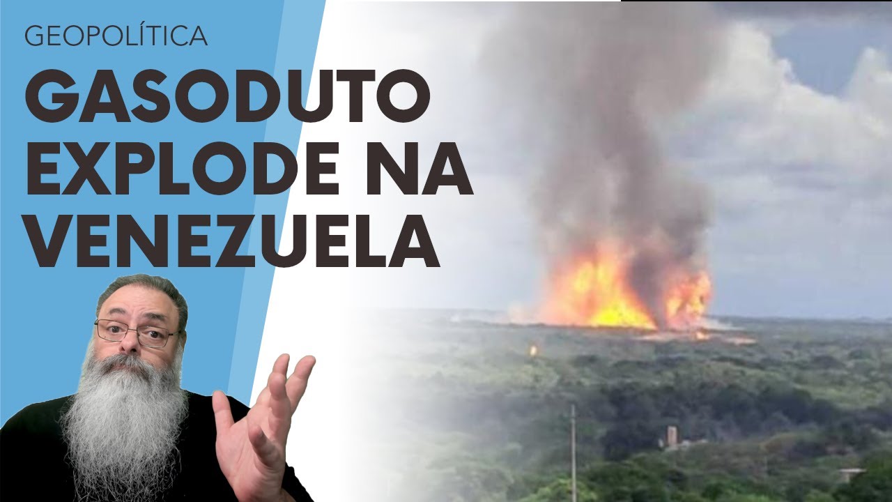 ENORME BLEVE destrói INSTALAÇÃO CHAVE na EXPLORAÇÃO de GÁS da VENEZUELA por CULPA do SOCIALISMO