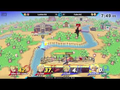 Gambit: Falln Doubles Winners Finals - Luhtie/SS (Red) vs Falln/AC (Blue)