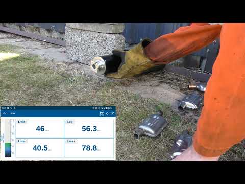 Diesel heater silencers again but with dB levels as requested