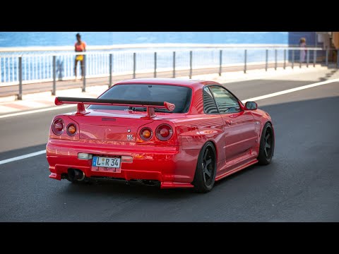 Supercars Accelerating - Aventador, Capristo R8, Gemballa, 890HP ABT RS7, Skyline R34, Murcielago