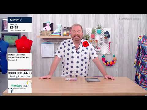 Sewing Street– 14/11/2021–Kaffe Fassett Ancient Glade & Night Sky Wall Hanging with Katharine Wright