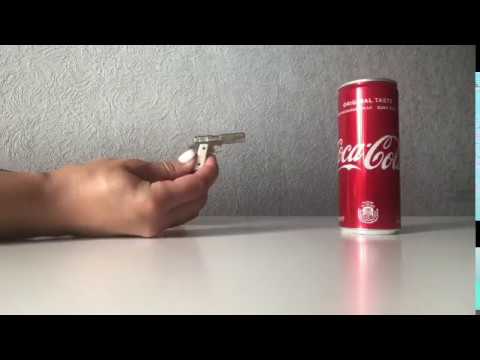 MINIATURE GUN: the Colt 1911 in action | 2mm Pinfire Gun | mini Colt | Best Gift for Men