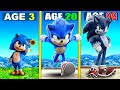 Surviving 99 YEARS As SONIC In GTA 5 GTA 5 MODS