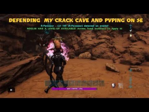DEFENDING MY CENTRAL CAVE SE & PvP Clips| ARK Official  Smalltribes PS4/PS5| DTH |