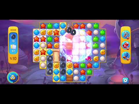 Fishdom 8598 Hard Level - NO 💣🧨💥