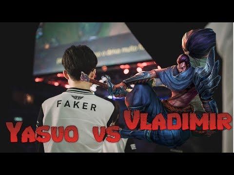 Faker - Yasuo vs Vladimir Mid - LoL Season 9 KR Ranked | League Of Legends
