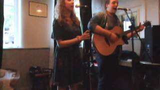 The Lumineers' Hey Ho performed by Jack and Anna at the Harcourt, Jericho, Oxford