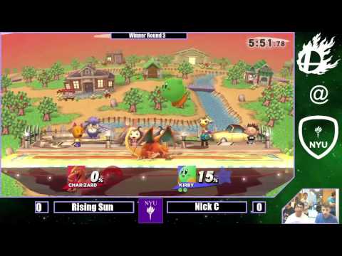 Rising Sun (Random) vs NickC (Kirby, Falcon) - WQ - NYU Fall '16 Monthly #1