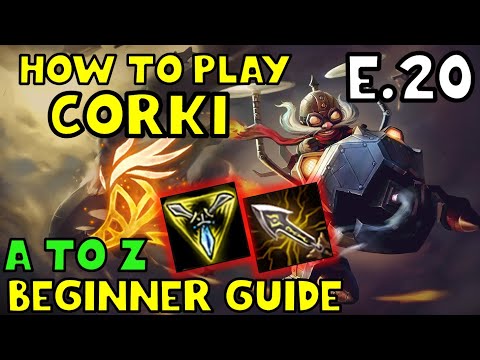 HOW TO PLAY CORKI MID FOR BEGINNERS | CORKI Guide  | A TO Z EP. 20 | League of Legends