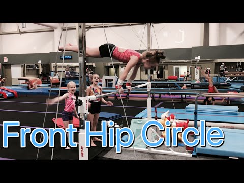 Beautiful Front Hip Circle on Bars