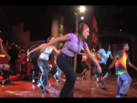 Savion Glover Tap Dances With His Dance Troupe (2001) - MDA Telethon
