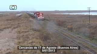 preview picture of video 'Trenazo de FEPSA trepando rampa cerca de 17 de Agosto'
