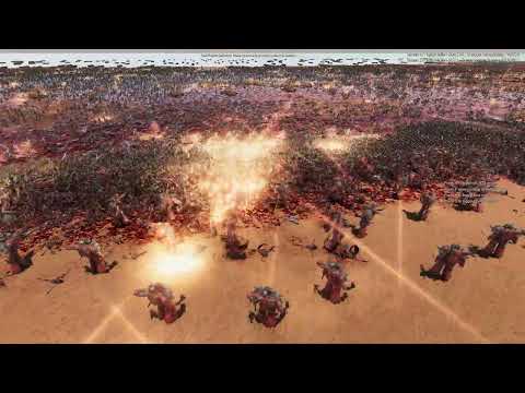 25,000 space marines VS 1M jedi knights & 1M ALIENS UEBS2