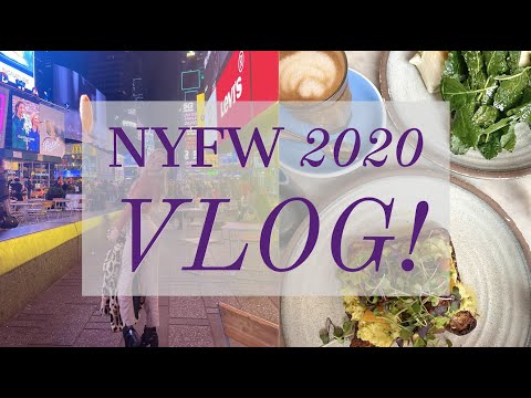 New York Fashion Week 2020 Vlog! // Alessandra Paolinetti