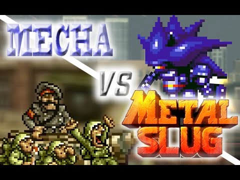 Mecha Sonic VS Metal Slug soldiers - SAWOC scene (Originally intended music)