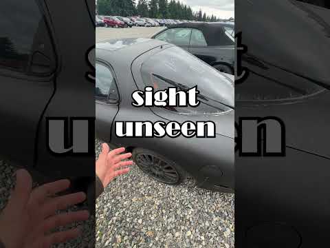 Auction FD Mazda RX7 - It's Not What You Think...