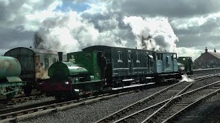 preview picture of video 'Chasewater Railway,Winter Steam Gala,2015'