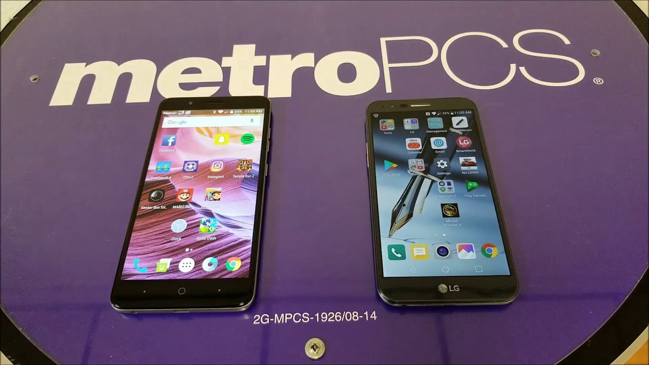 LG Stylo 3 Plus VS ZTE Blade ZMAX Full Comparison For MetroPcs\T-mobile
