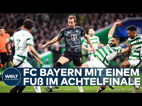 CHAMPIONS LEAGUE: Auf Achtelfinal-Kurs! FC Bayern München feiert Auswärtssieg gegen Celtic Glasgow!