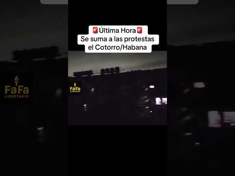 🚨Se suma a las protestas el Cotorro/Habana🚨#Noticias #UltimoMomento #news #cuba