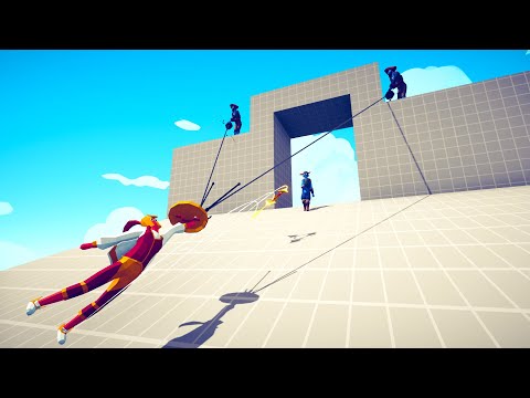 SHOUTER and 2 HARPOONER + HWACHA vs EVERY UNITS 😵😵😵 | Totally Accurate Battle Simulator (TABS)