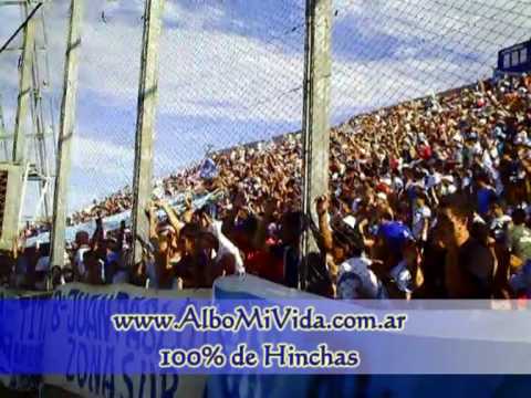 "CN 0 - Gimnasia y Tiro 1 - recibimiento + hinchada 2" Barra: La Dale Albo &bull; Club: Gimnasia y Tiro