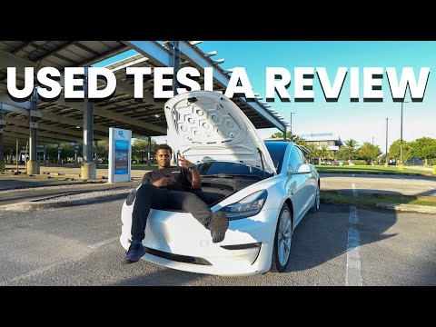 Thumbnail for A Year of Buying a USED TESLA MODEL 3 | Honest Review ❗️ by Tesla Model 3