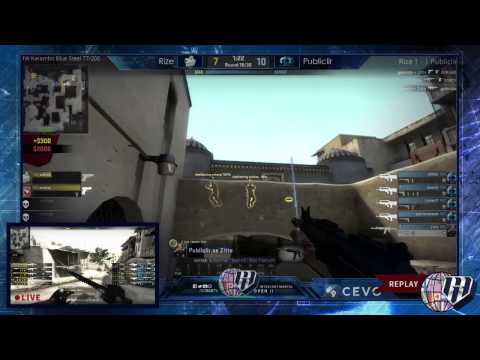 rizeGaming vs Publiclir.se | (bo3) Map 3 Dust 2 | $3,500 RGN EU Intercontinental II Ro38