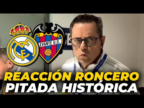 La REACCIÓN de RONCERO tras a la PITADA HISTÓRICA del BERNABÉU a los jugadores del REAL MADRID