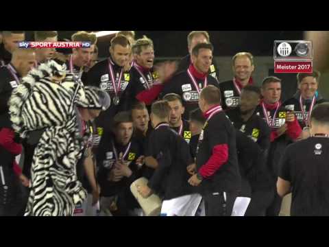 Sky Go Erste Liga 2016/17: Meisterfeier LASK