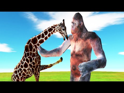 🙈Goro vs Giraffe🦒 Animal Revolt Battle Simulator ARBS Mobile