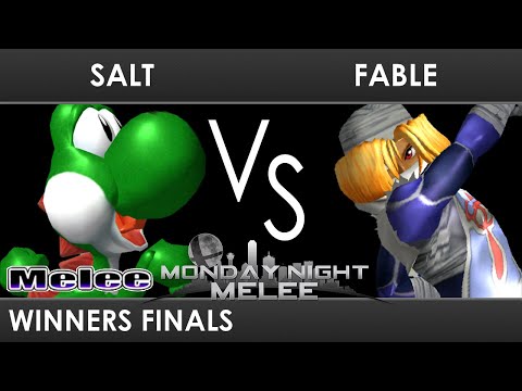 MNM 338 - Winners Finals - WPG | Salt (Yoshi, Captain Falcon) VS Fable (Sheik) - SSBM Melee