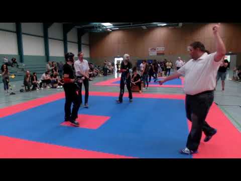 Kickboxen: Felix Psiorczyk - Mustafa Yaluc (Landesmeisterschaft WAKO - BaWü #18)