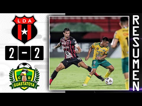 LD Alajuelense vs Guastatoya (2 - 2) RESUMEN Y GOLES | Octavos de final de la Liga Concacaf 2021