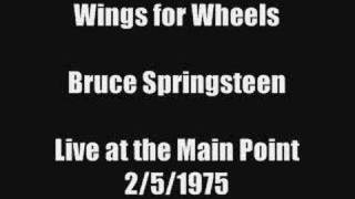 Wings for Wheels- Bruce Springsteen