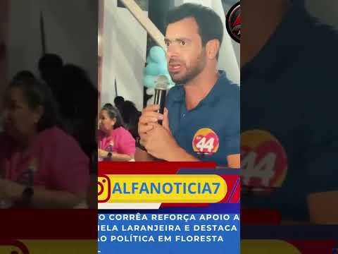 Durante o encontro político realizado em Floresta Azul, o deputado Tiago Corrêa
