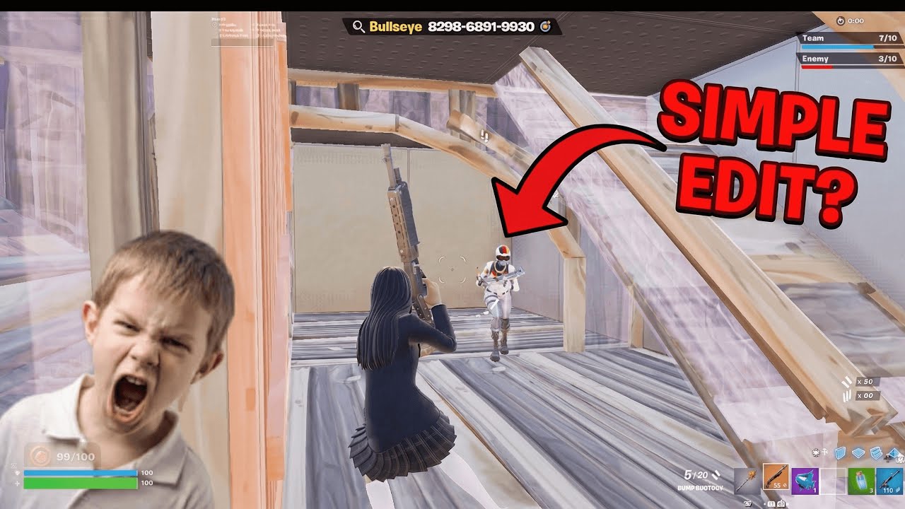 ragebaiting trash talker on simple edit then turning it off