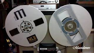 Video thumbnail for TEAC A 3440 4 TRACK, 4 CHANNEL OPEN REEL TAPE RECORDER WITH SIMUL-SYNC (1979-85) by mussic lovers
