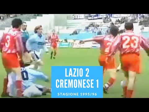 19 novembre 1995: Lazio Cremonese 2 1