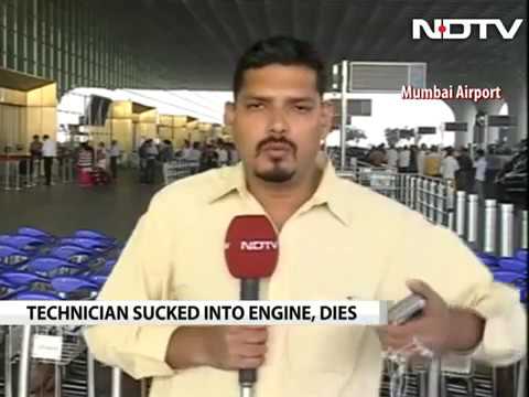16281 Krieg Auto NDTV Air India technician sucked into aircraft engine at Mumbai airport, dies