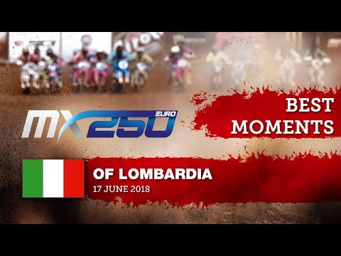 EMX250 Race1 best moments   Round of Lombardia 2018 #motocross
