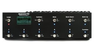 Video thumbnail for RJM Music Mastermind PBC 10-Loop Pedal Switcher Review by Sweetwater by Sweetwater