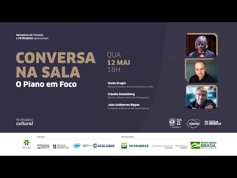 Claudio Dauelsberg e Giulio Draghi – Tema: O piano em foco