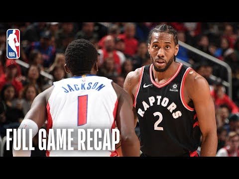 RAPTORS vs PISTONS | Toronto & Detroit Go Down To The Wire | March 17, 2019