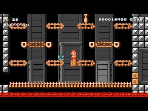 Super Mario Maker Levels: "Bob-omb's Crazy Castle"